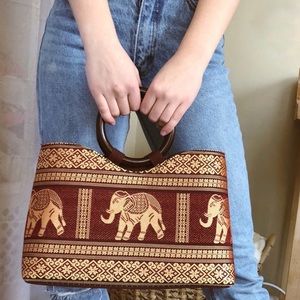 Vintage Elephant Purse